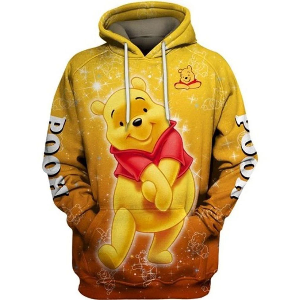 Pooh Winnie The Pooh Magic Castle 3d 2 Hoodie