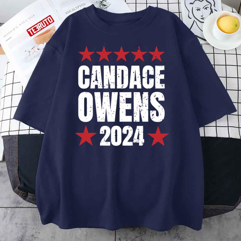 Proud Candace Owens For President 2024 Unisex T-Shirt