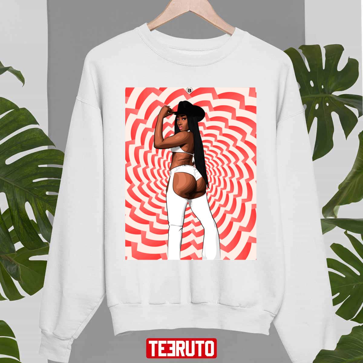 Retro Megan Thee Stallion Unisex Sweatshirt