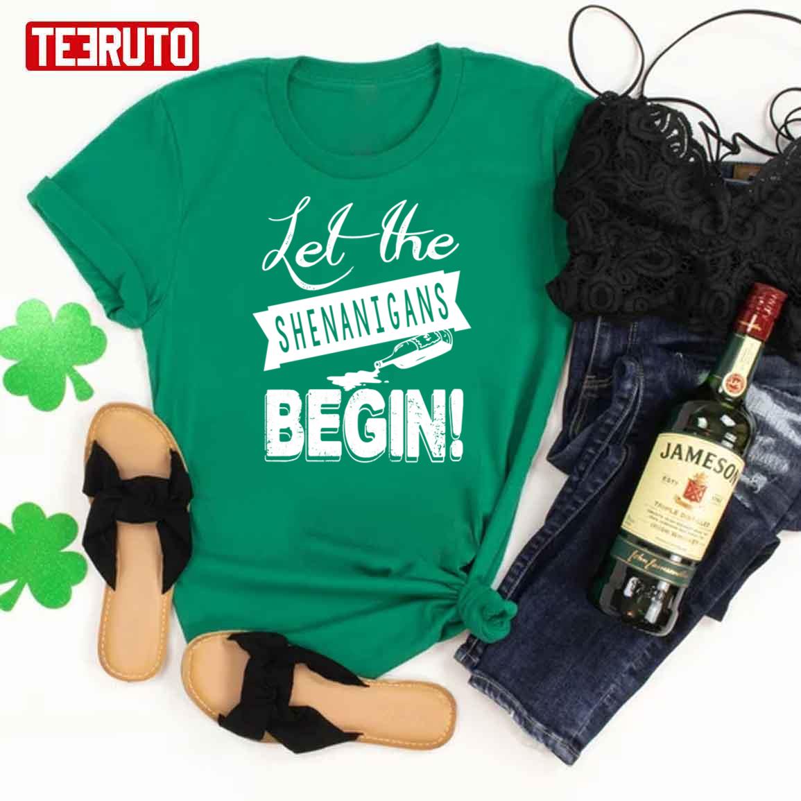 Saint Patricks Day Shenanigans Unisex T-Shirt