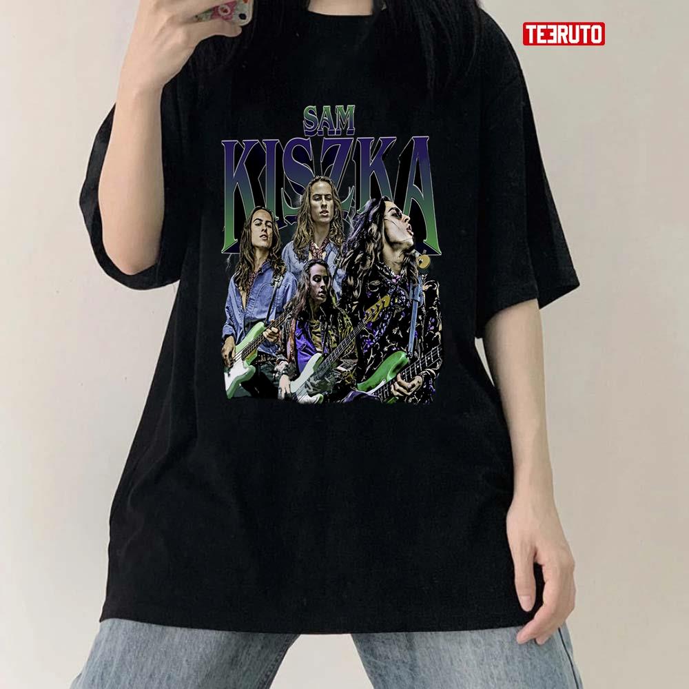 Sam Kiszka Strange Horizons 2021 Rock Band Greta Van Fleet Vintage Unisex T-Shirt