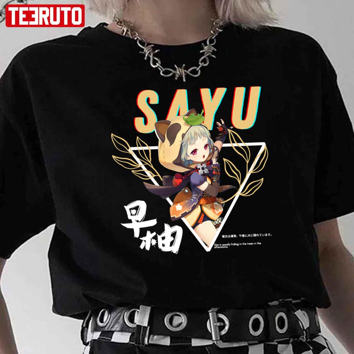 Sayu New Character Genshin Impact Unisex T-Shirt