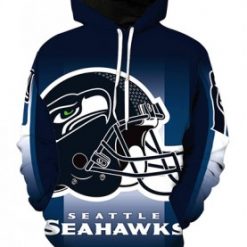 Seattle Seahawks 3D Printed Hoodie