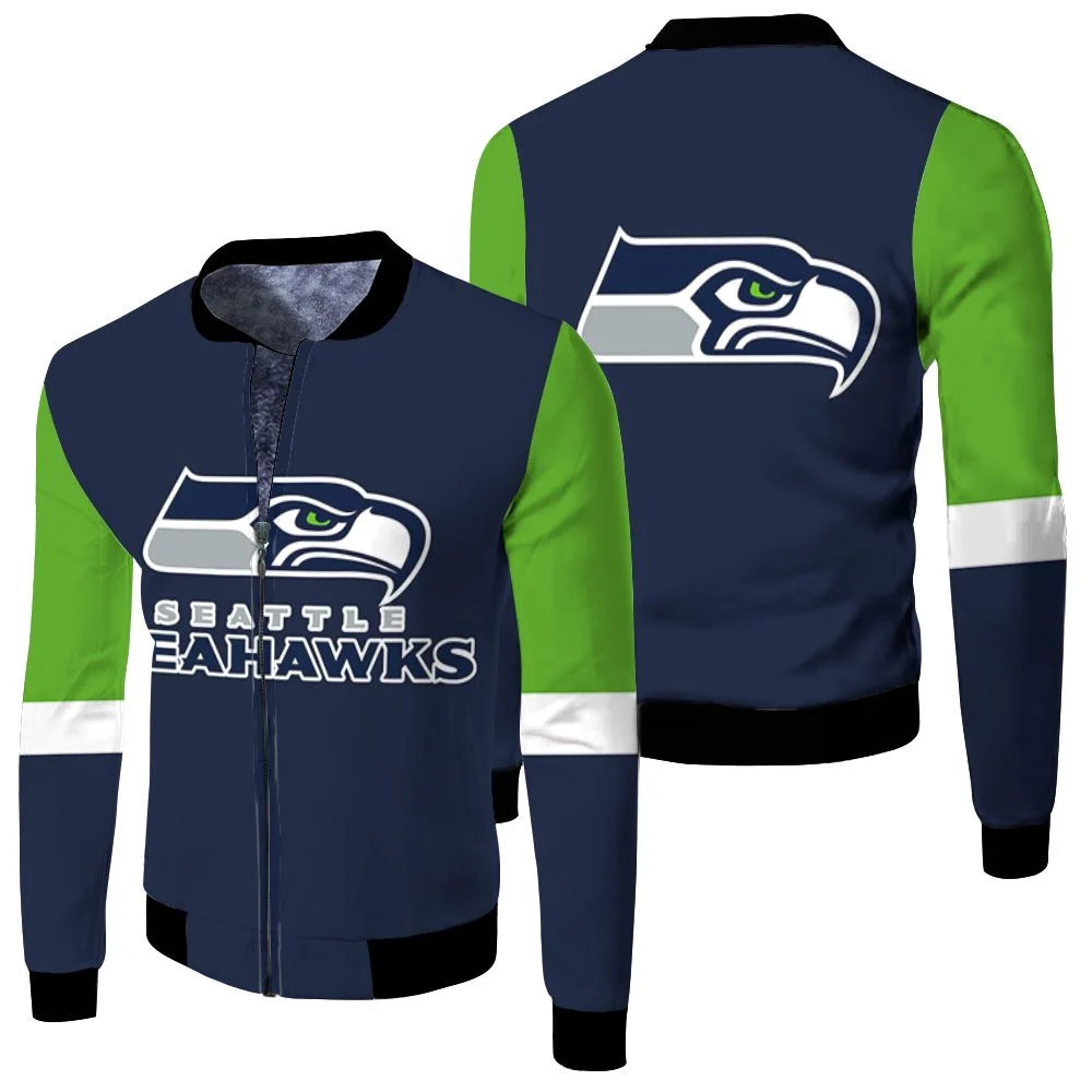 Seattle Seahawks Jacket, Seahawks Pullover, Seattle Seahawks Varsity Jackets,  Fleece Jacket