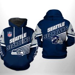 Seattle Seahawks NFL Team 3D Printed Hoodie