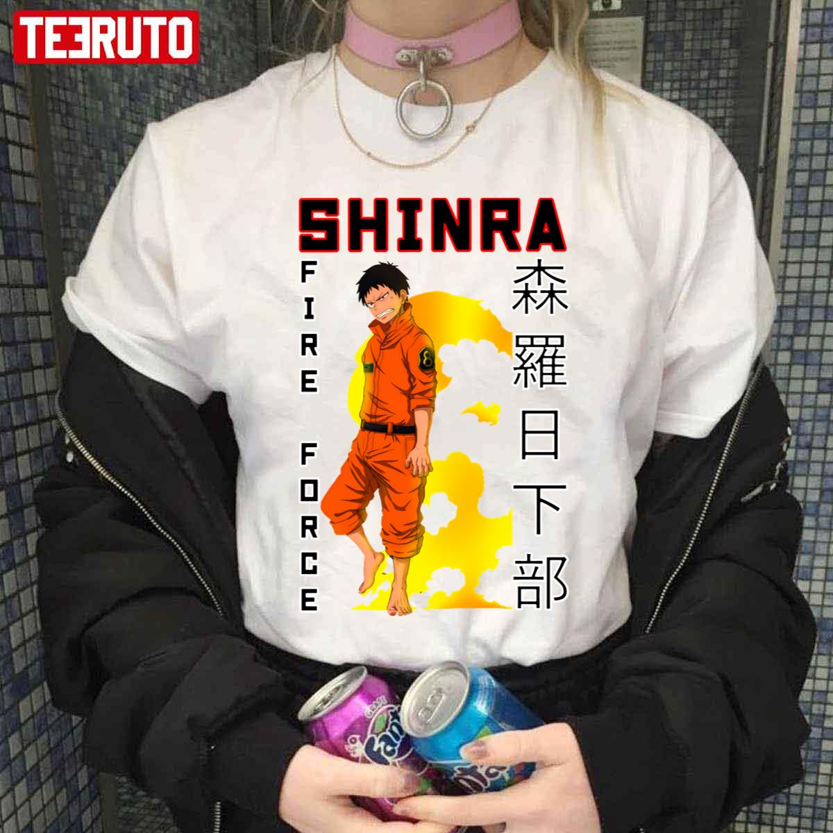 Shinra Kusakabe Fire Force Unisex T-Shirt