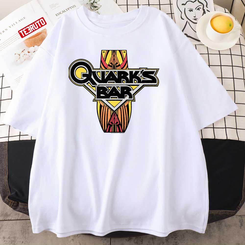 Star Trek Deep Space Nine Quark’s Bar Distressed Logo Unisex Sweatshirt