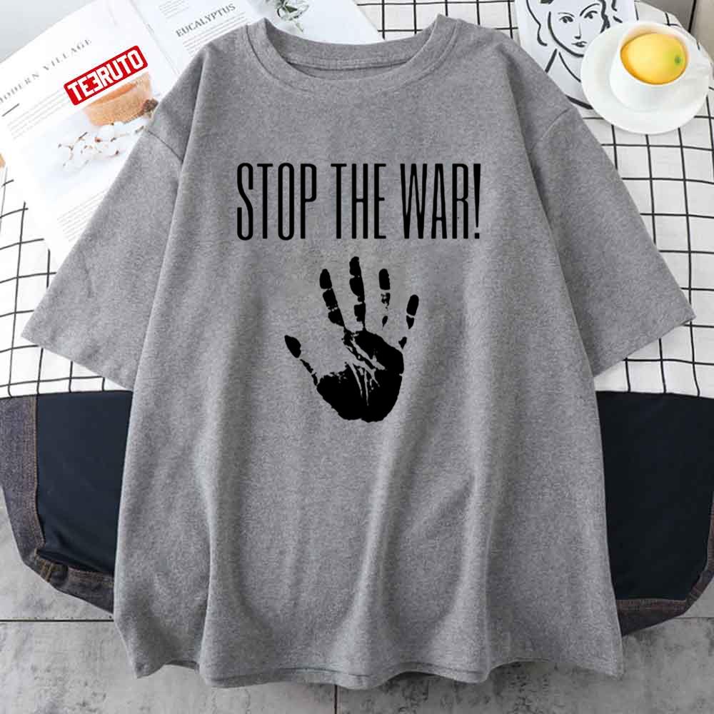 Stop The War No War Stop Soviet Russia Cccp Invasion Of Ukraine Unisex T-Shirt