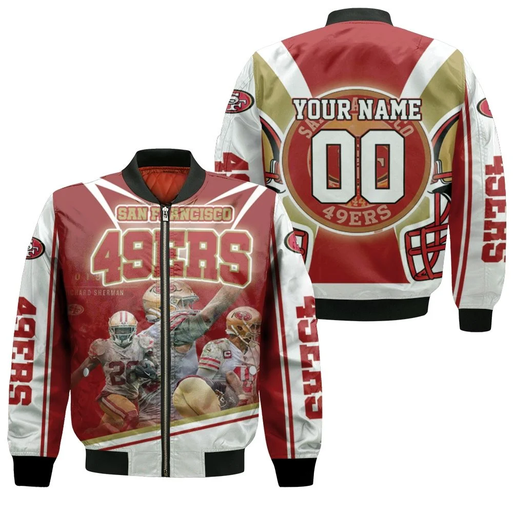 Super Bowl 2021 San Francisco 49ers Nfc East Champions Personalized Bomber Jacket