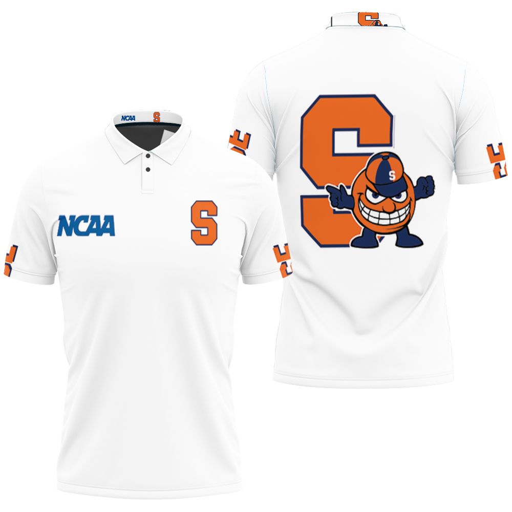 Syracuse Orange Ncaa Bomber Jacket 3d Polo Shirt