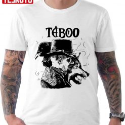 Taboo Black Wolf And Crow Unisex T-Shirt