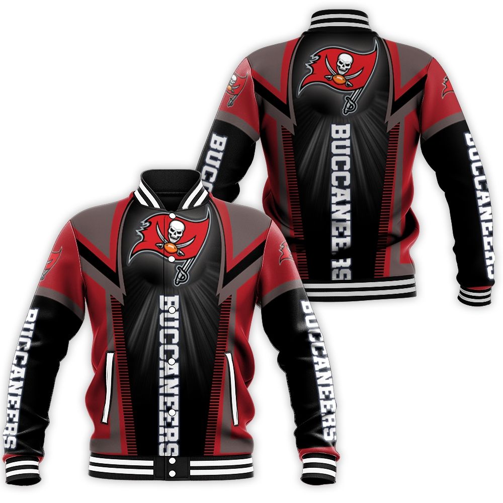 Tampa Bay Buccaneers For Fans Baseball Jacket