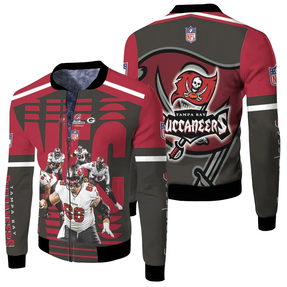 Tampa Bay Buccaneers Nfc South Champions Division Super Bowl 2021 Fleece Bomber Jacket