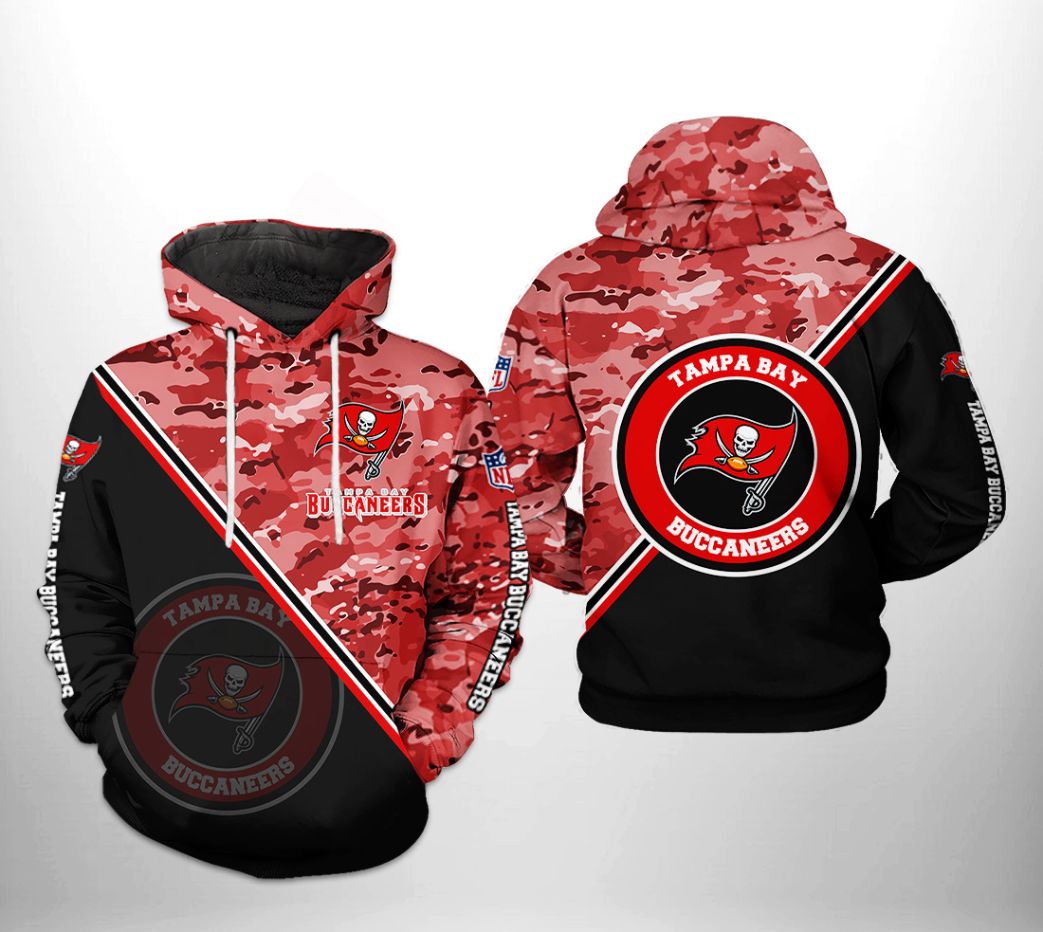 Oversized Hoodies Tampa Bay Buccaneers Football Team 3D Printed