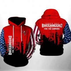 Tampa Bay Buccaneers NFL Team US 3D Printed Hoodie