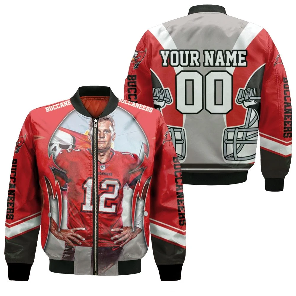 Tampa Bay Buccaneers Super Bowl Champions Tom Brady Personalized Bomber Jacket