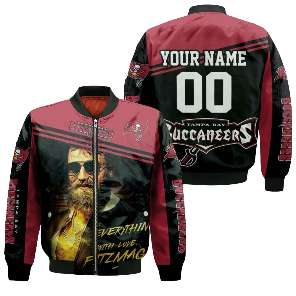 Tampa Bay Buccaneers To Everything With Love Fiztmagic Personalized Bomber Jacket