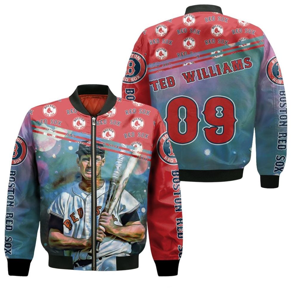 Ted Williams Boston Red Sox 09 Bomber Jacket