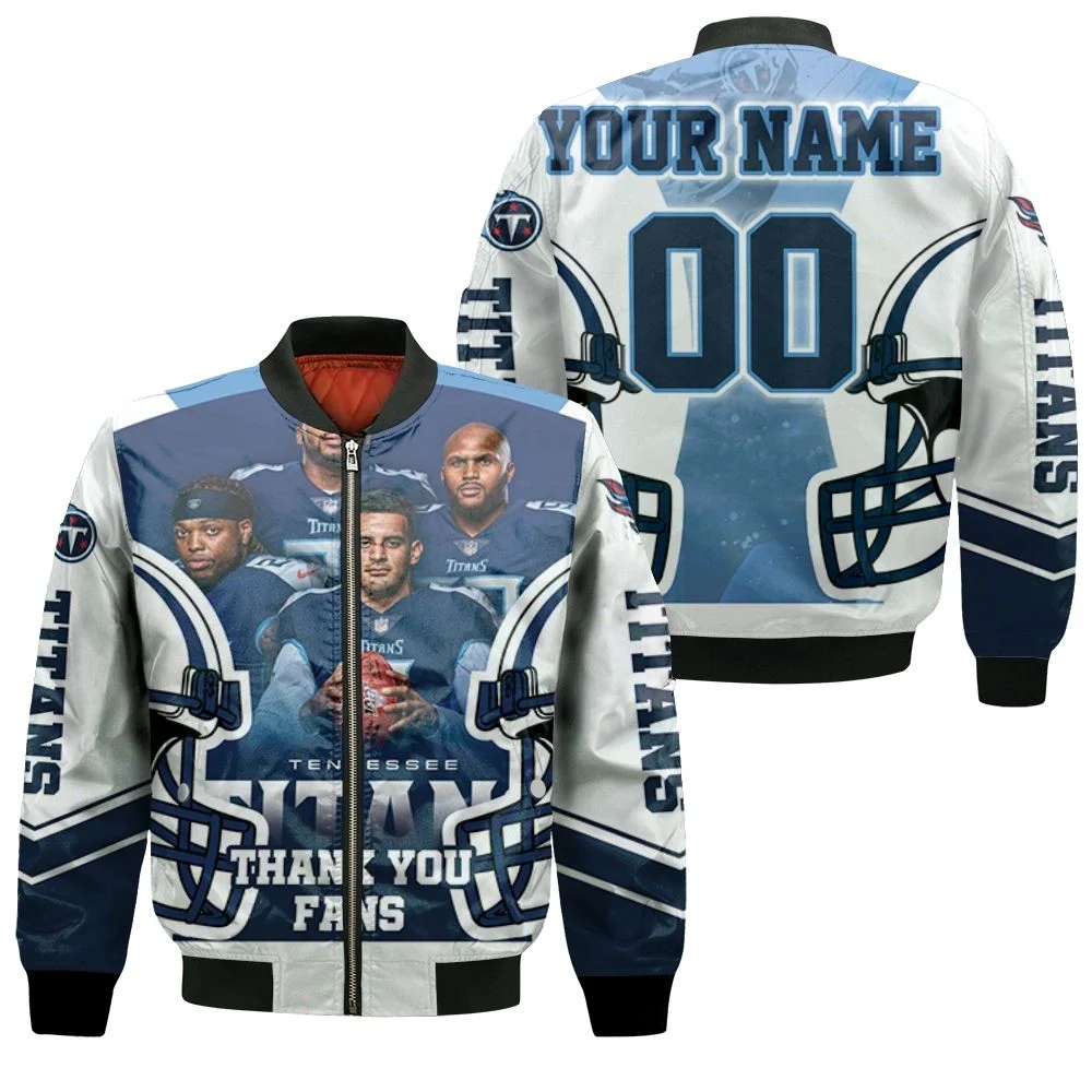 Tennessee Titans Afc South Division Super Bowl 2021 Personalized Bomber Jacket