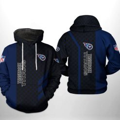 Tennessee Titans NFL Team Pattern Mix 3D Printed Hoodie