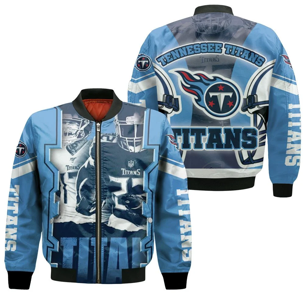 Maker of Jacket Fashion Jackets Tennessee Titans NFL Leather Bomber