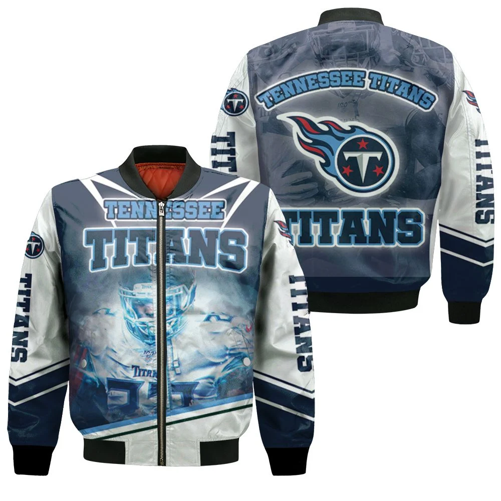 Tennessee Titans Super Bowl 2021 Afc South Division Logo For Fans Bomber Jacket