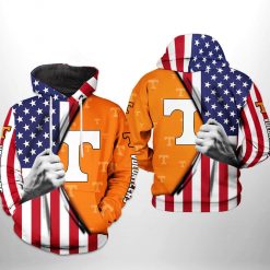 Tennessee Volunteers NCAA US Flag 3D Printed Hoodie