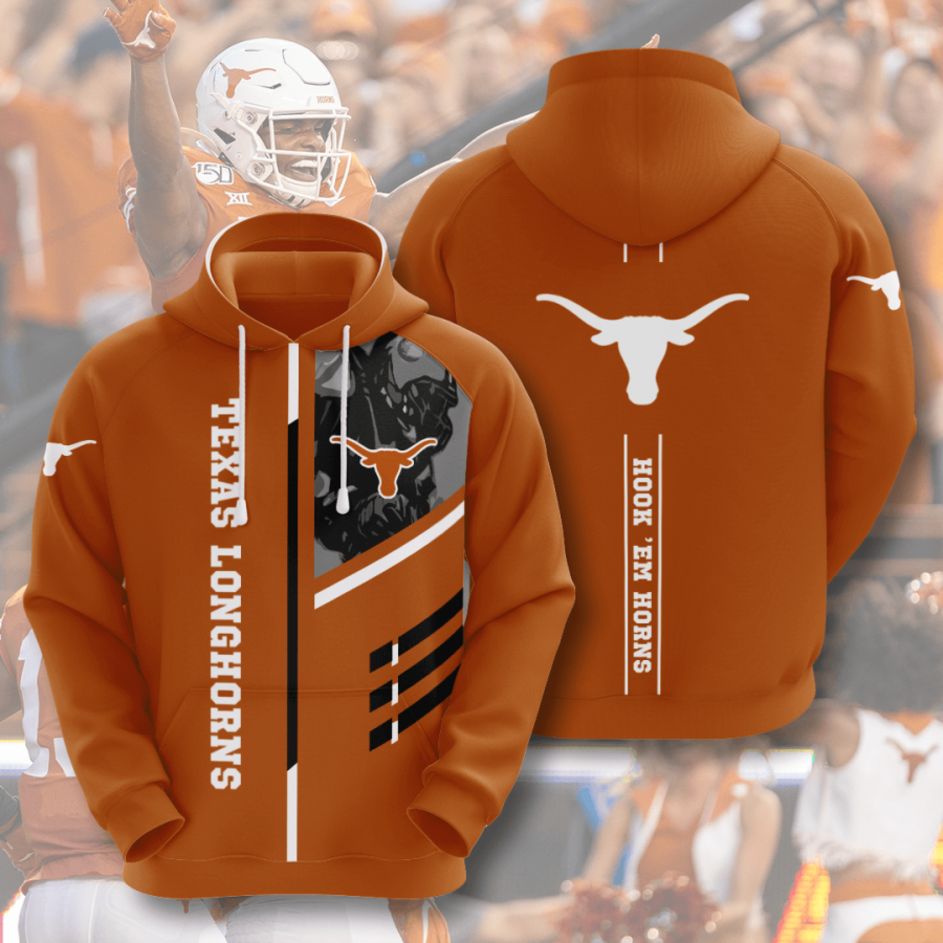 Texas Longhorns Vs Dallas Cowboys 3D Hoodie - Peto Rugs