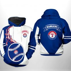 Texas Rangers MLB Classic 3D Printed Hoodie