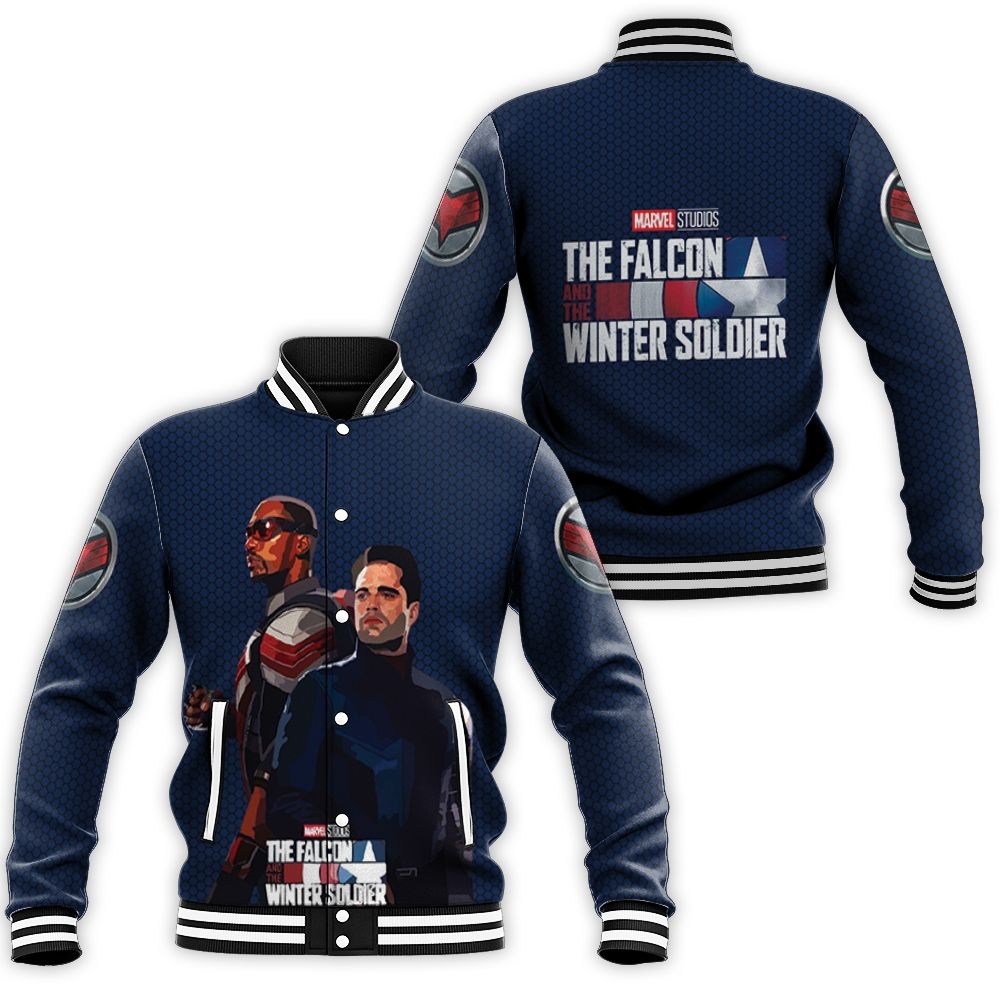 The Falcon And The Winter Soldier New Heroes Baseball Jacket