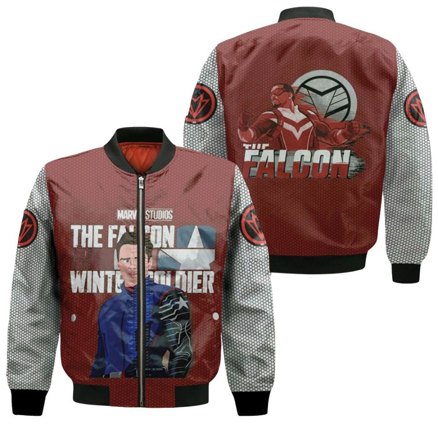 The Falcon And The Winter Soldier Superheroes Bomber Jacket