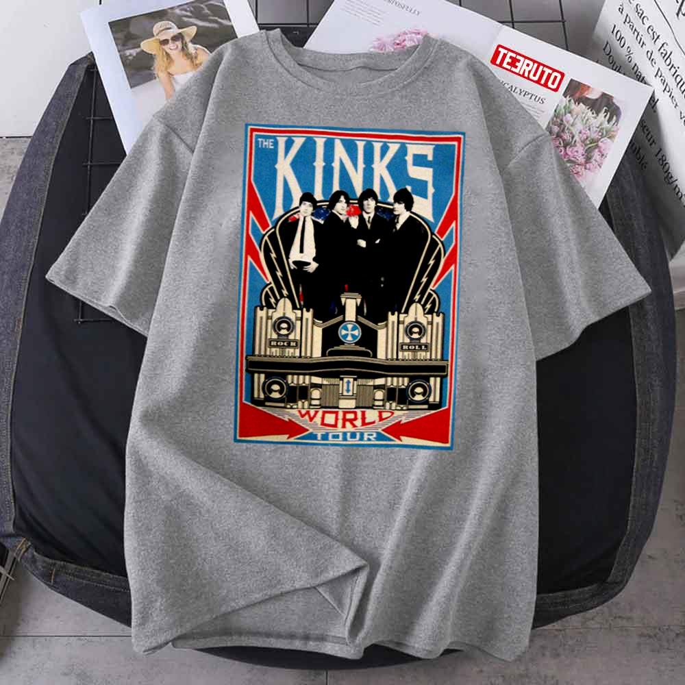The Kinks Band World Tour Unisex T-Shirt