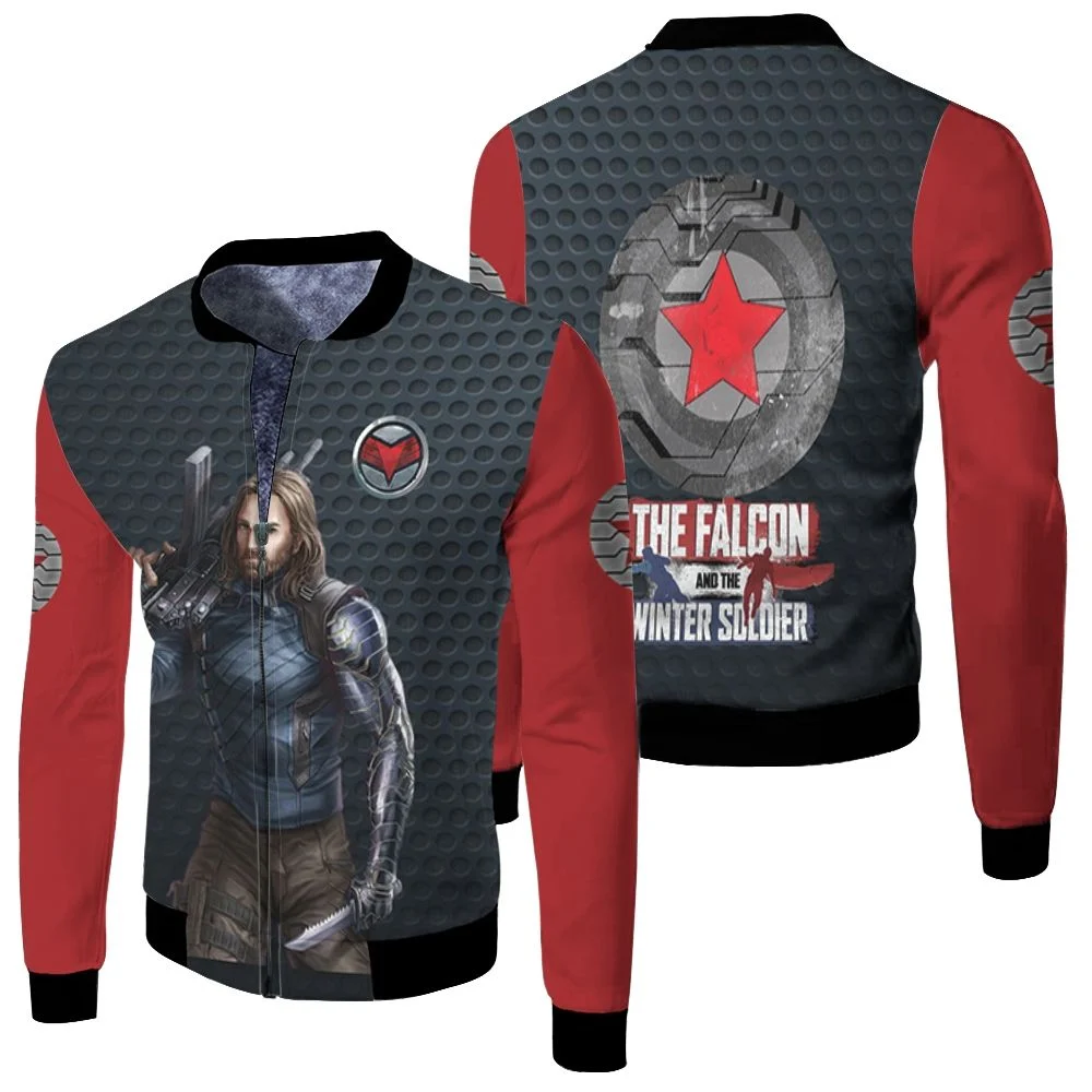 The Winter Soldier Who Is The Best Assassin Fleece Bomber Jacket