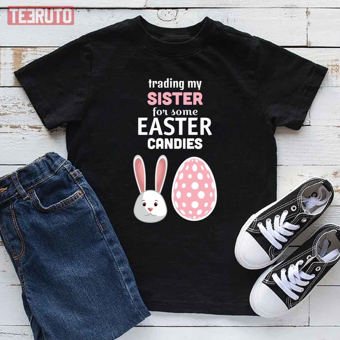 Trading My Sister For Some Easter Candies Kid T-Shirt