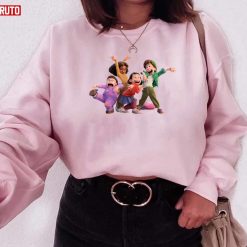 Turning Red Friends Cartoon Characters Unisex Sweatshirt