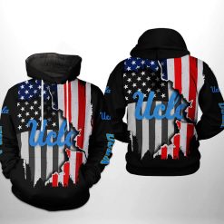 Ucla Bruins NCAA US Flag 3D Printed Hoodie