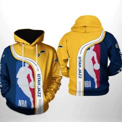 Utah Jazz NBA Team 3D Printed Hoodie