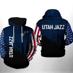 Utah Jazz NBA Team US 3D Printed Hoodie