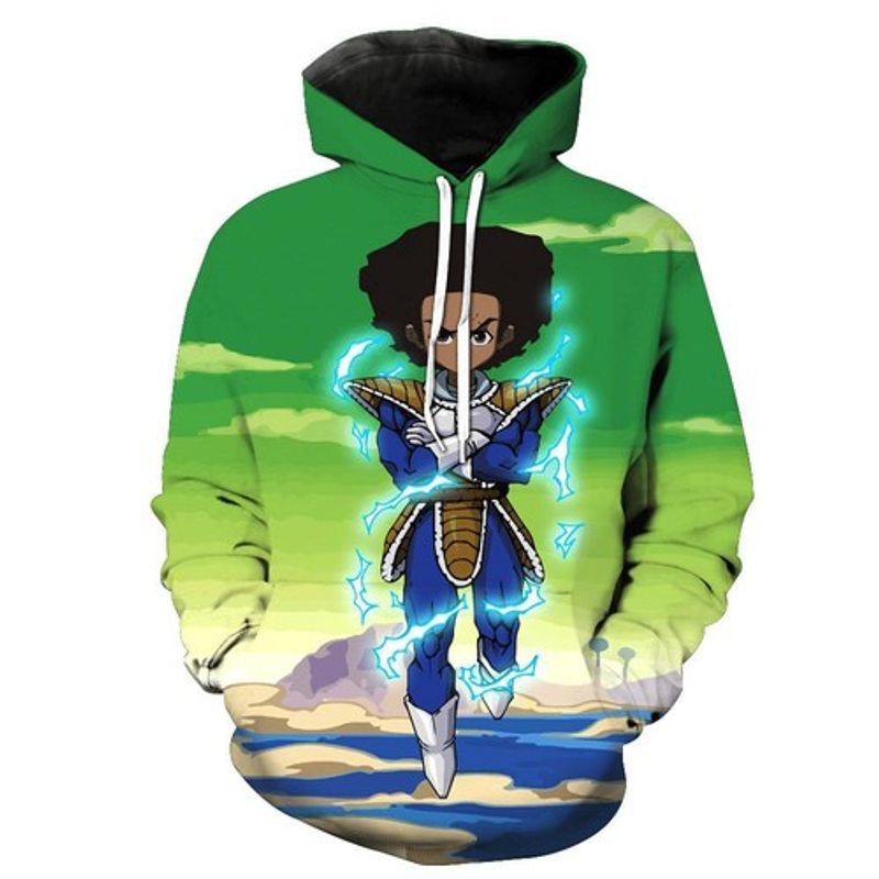 Vegeta Dragon Ball All Over Printing 3d Hoodie