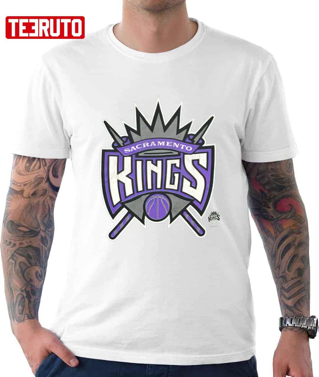 Vintage Logo7 Sacramento Kings Nba Unisex T-Shirt - Teeruto