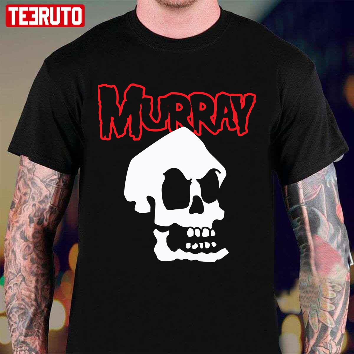 Vintage Misfits Skull Murray Unisex T-Shirt - Teeruto