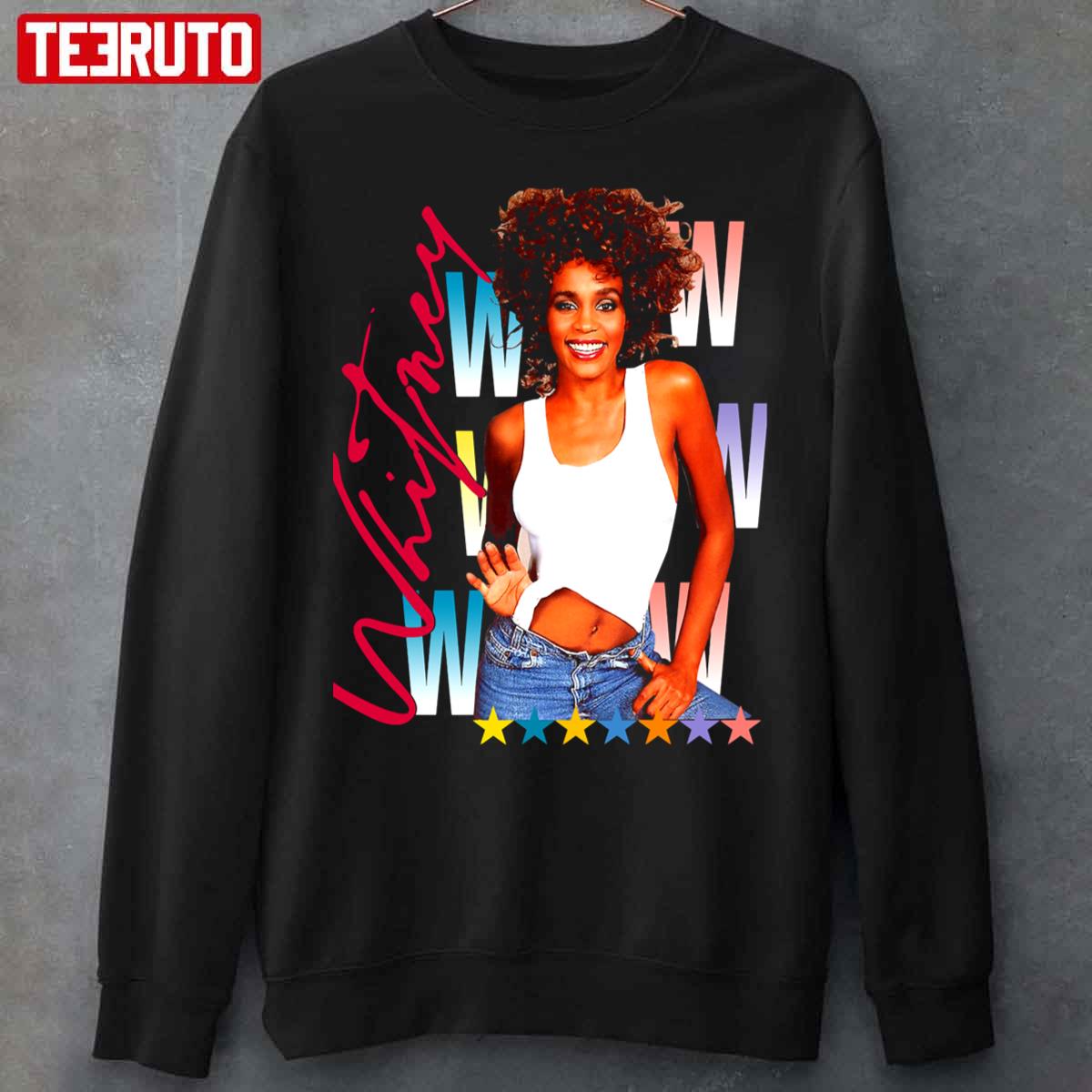 Vintage Whitney Houston 1987 The Moment Unisex Sweatshirt
