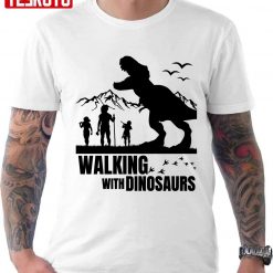 Walking With Dinosaur Trex Unisex T-Shirt