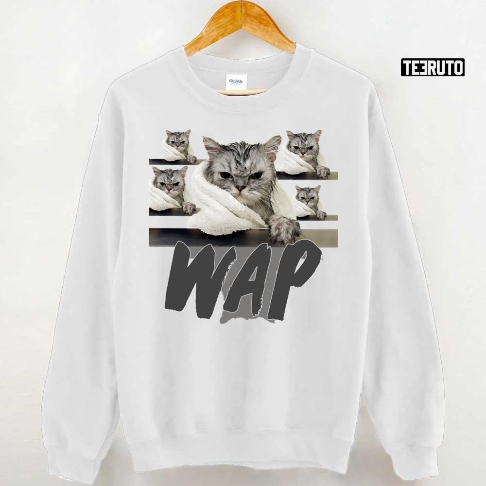 wap shirt cat