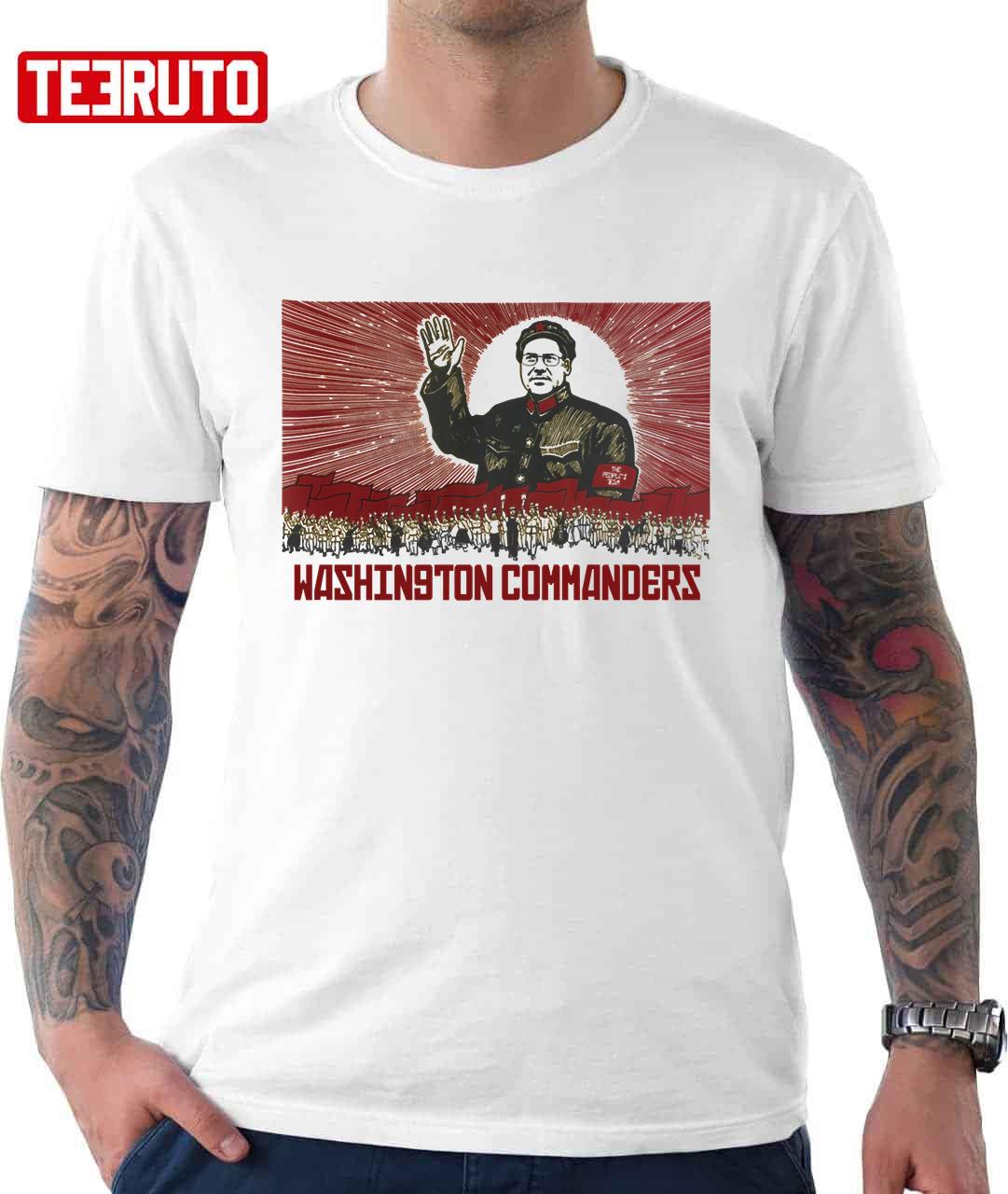 Washington Commanders Logo Unisex T-Shirt - Teeruto