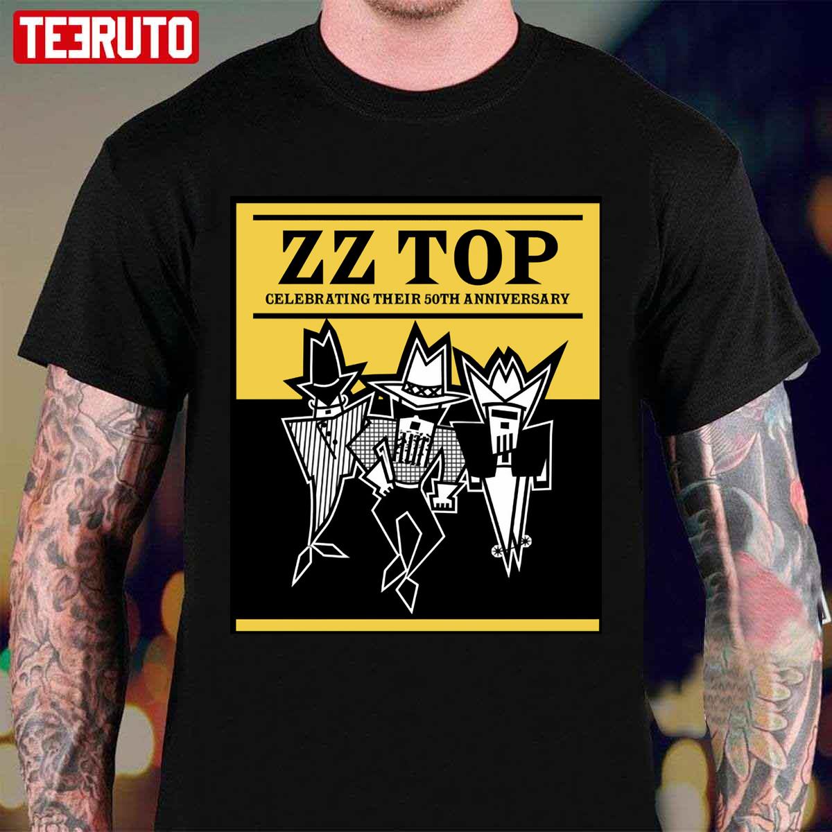 Zz Top 2021 2022 Tour Album Concert Unisex T-Shirt