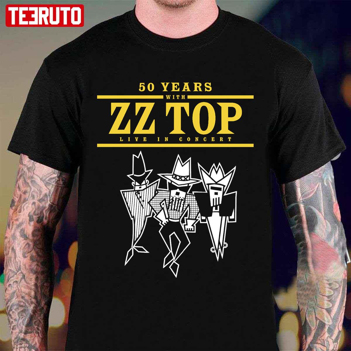 Zz Top Rock 50th Godong Unisex T-Shirt