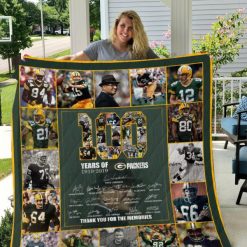 100th Green Bay Packers Quilt Blanket I1D5