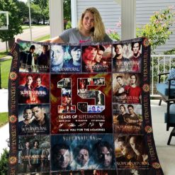 15 Years Of Supernatural Poster Quilt
