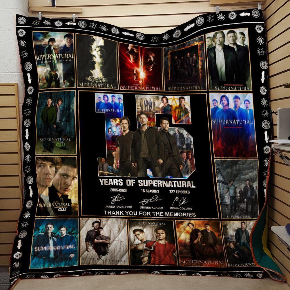 15 Years Of Supernaturals 02 Quilt Blanket